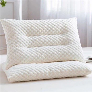 Almohada de látex triturado