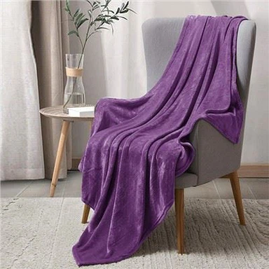 Mantas de tiro de color sólido