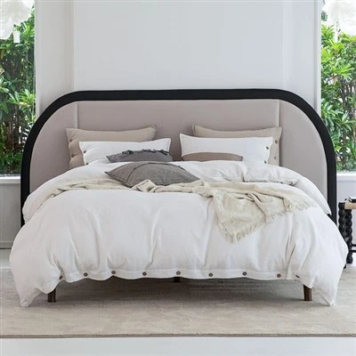 Funda nórdica de lino King Ropa de cama