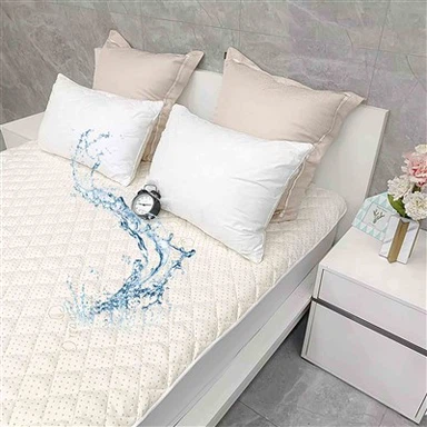 Cubrecama impermeable de algodón